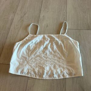 America eagle womens white top size XL